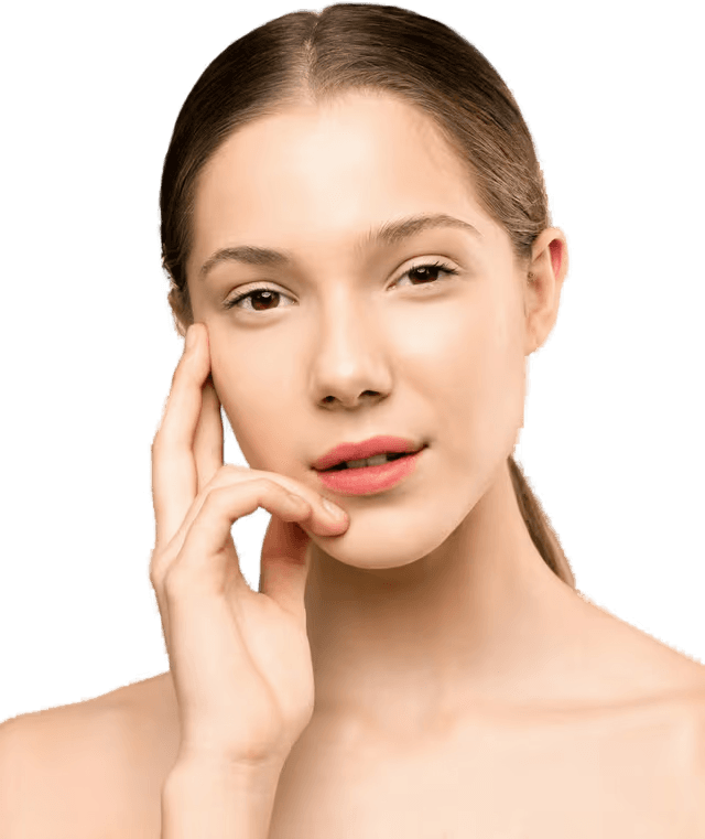 A confident patient after her transformation